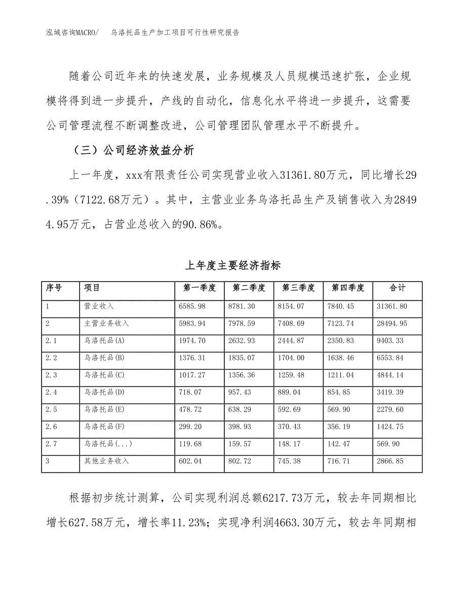 （模板）乌洛托品生产加工项目可行性研究报告_第5页