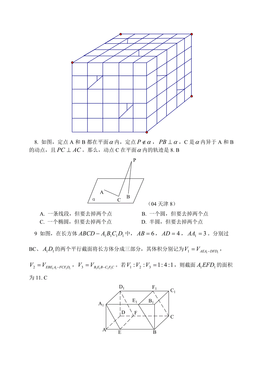立体几何高考题解析(文科)_第2页