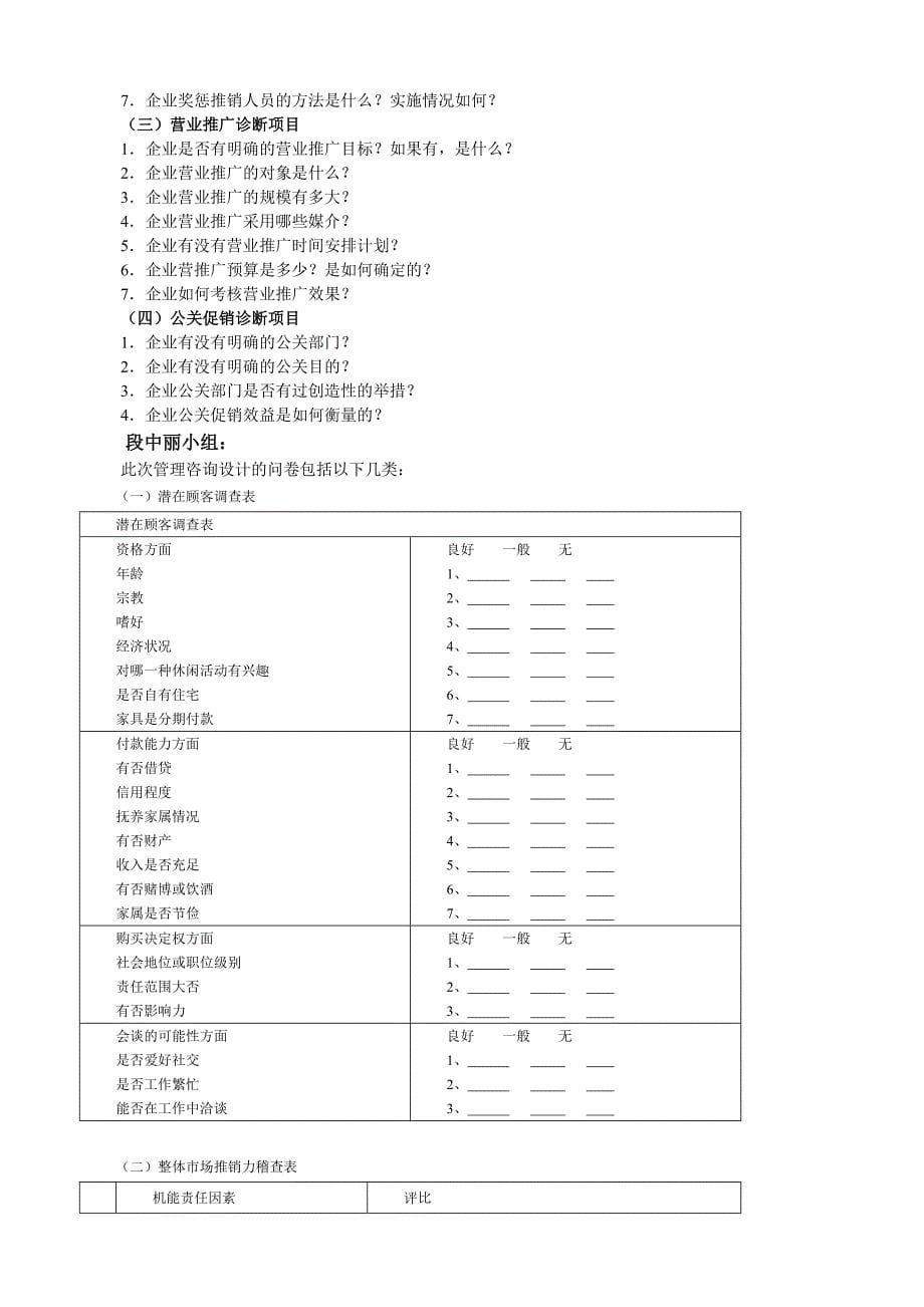 市场营销诊断书_第5页