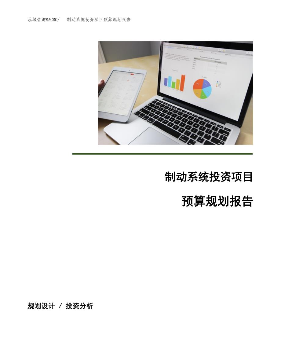 制动系统投资项目预算规划报告_第1页