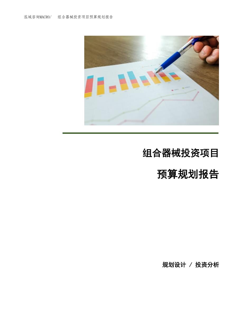 组合器械投资项目预算规划报告_第1页