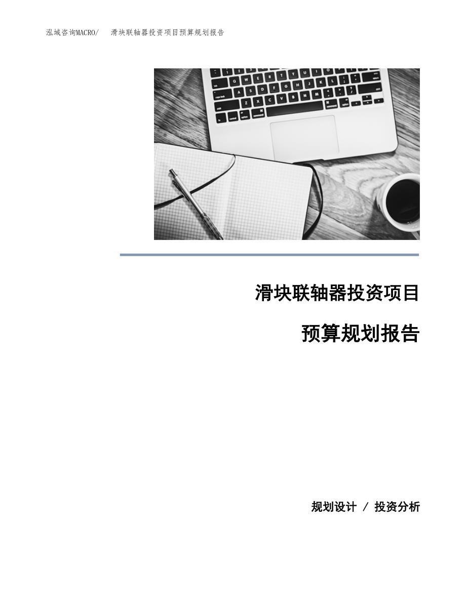 滑块联轴器投资项目预算规划报告_第1页