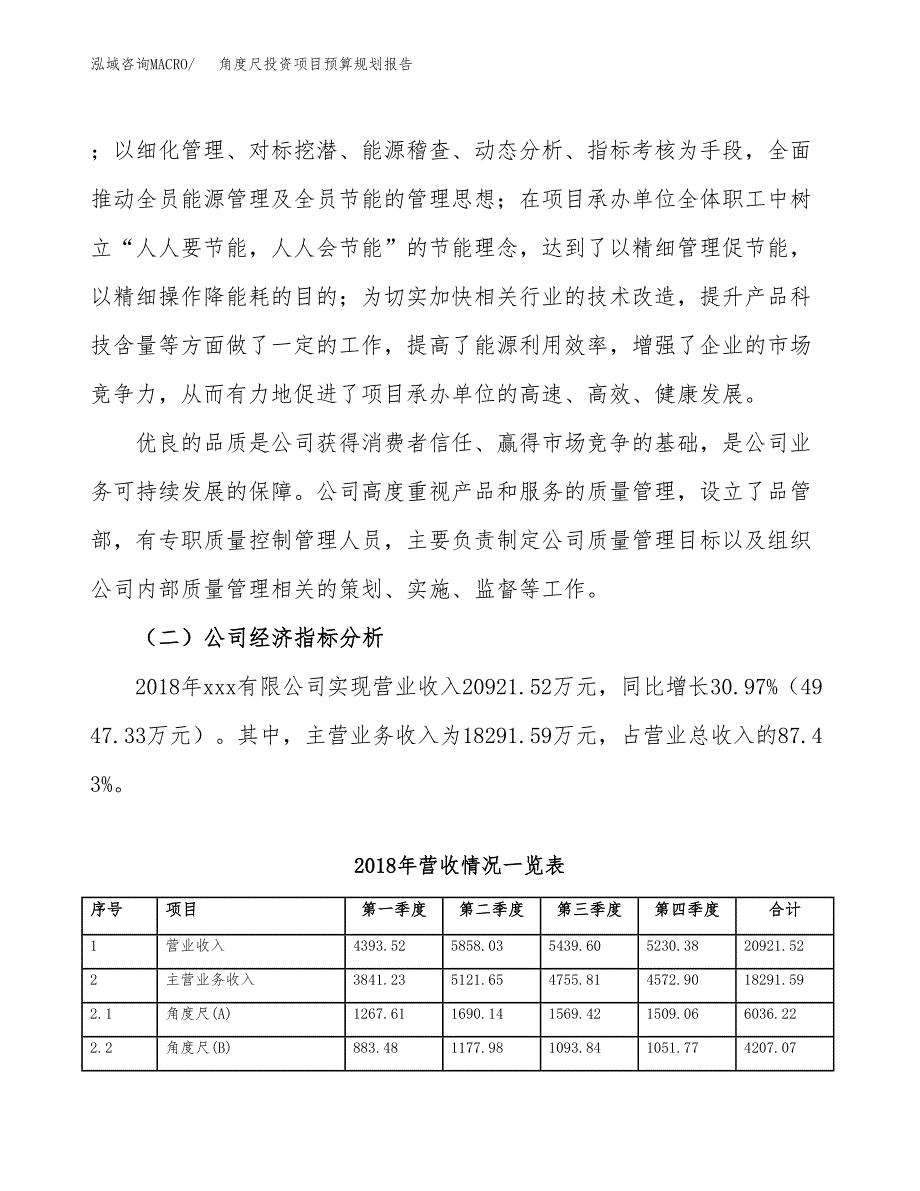 角度尺投资项目预算规划报告_第3页