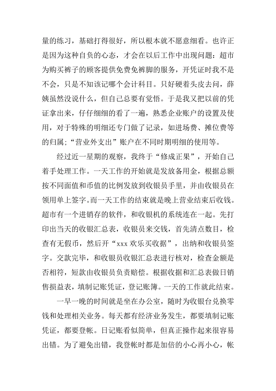 出纳社会实践报告【三篇】.doc_第3页