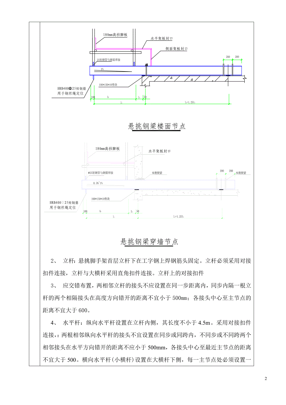 高层13#脚手架搭设技术交底_第3页