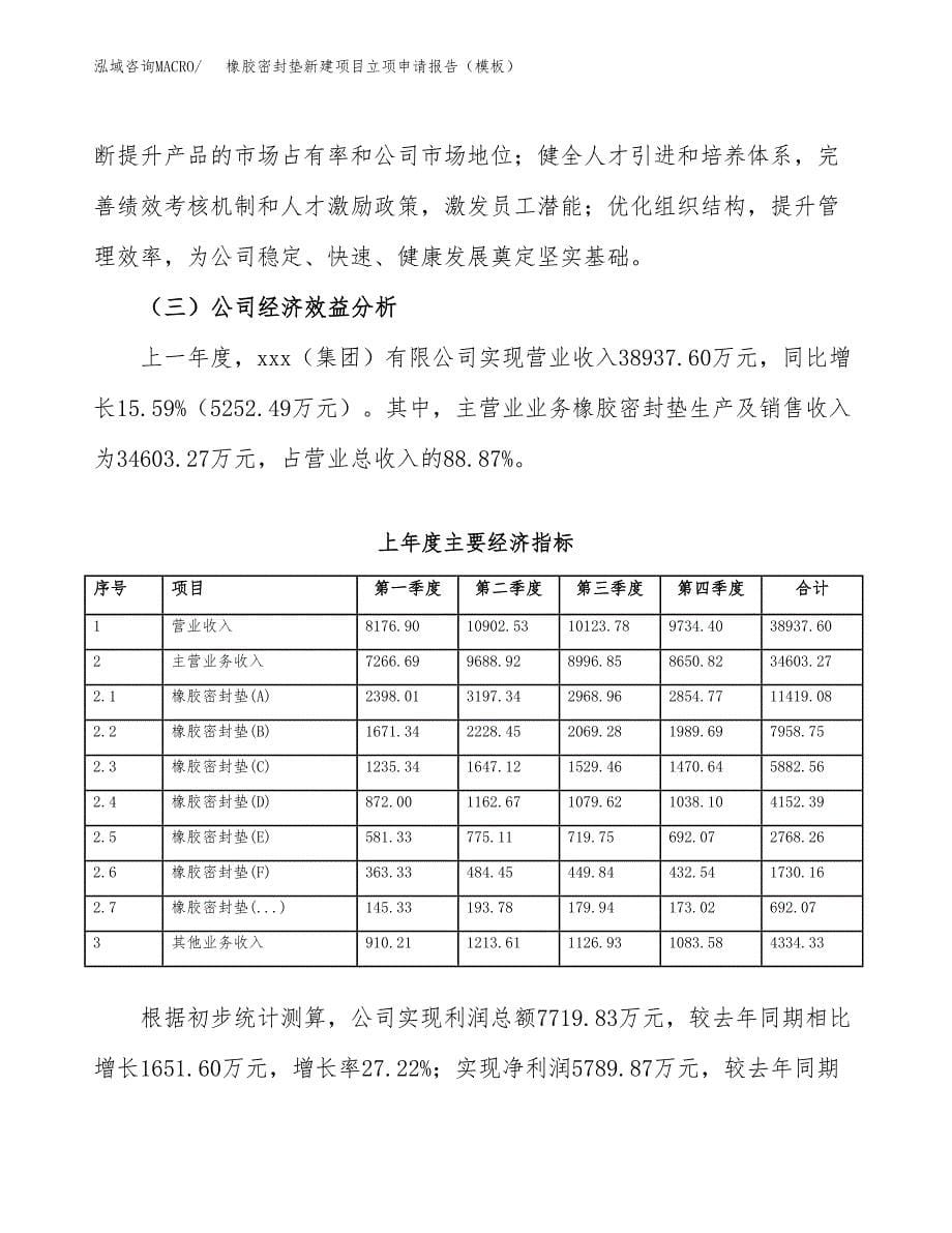 橡胶密封垫新建项目立项申请报告（模板） (1)_第5页