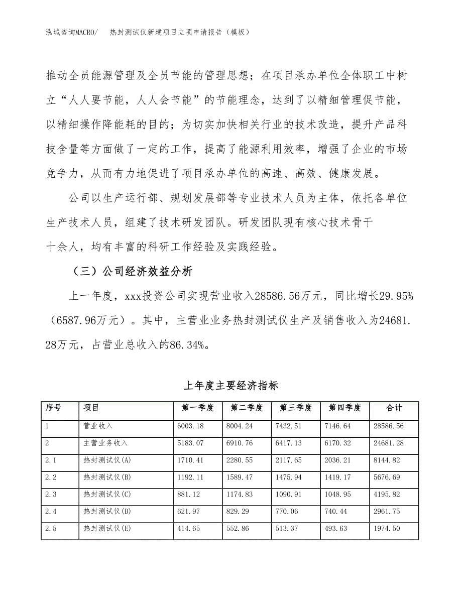 热封测试仪新建项目立项申请报告（模板） (1)_第5页