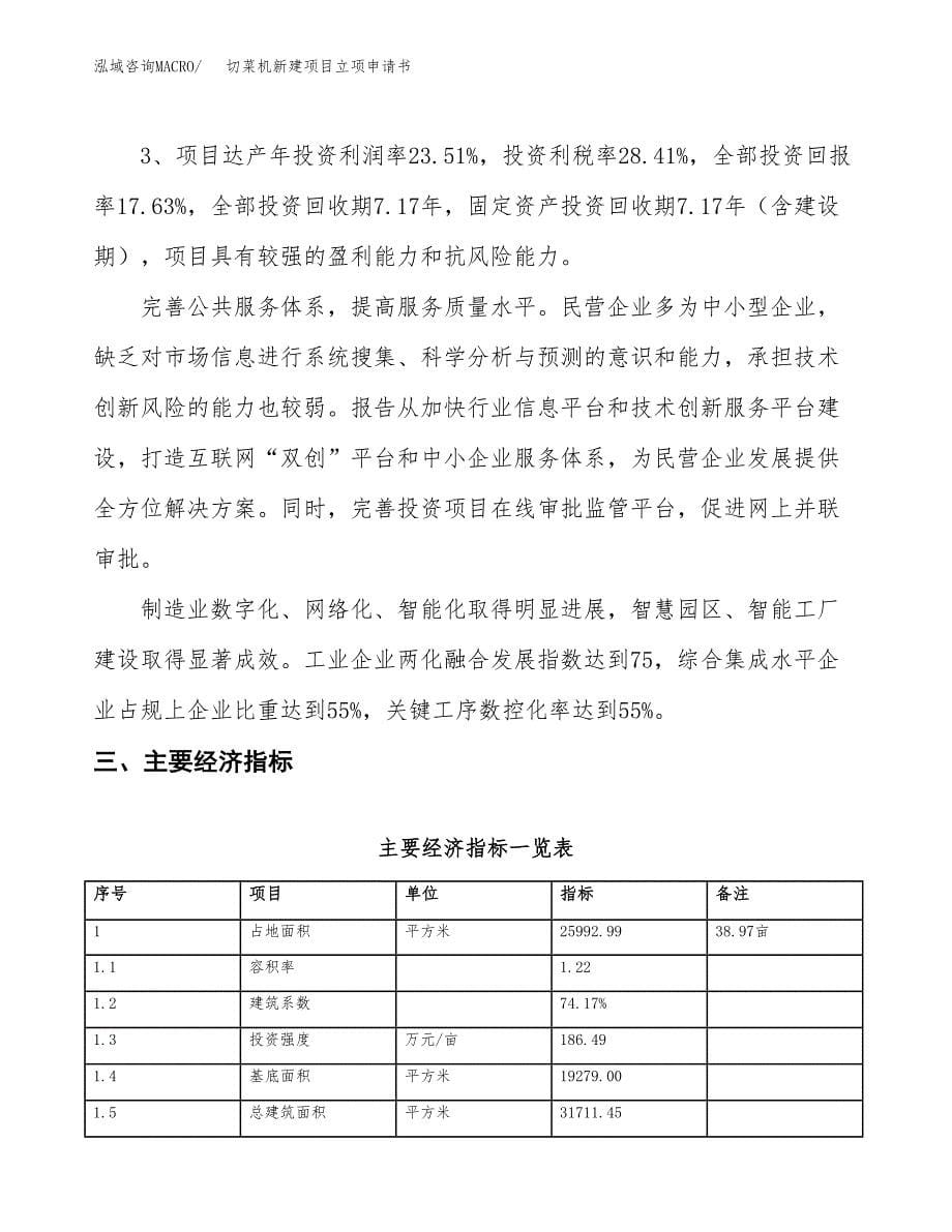 切菜机新建项目立项申请书_第5页