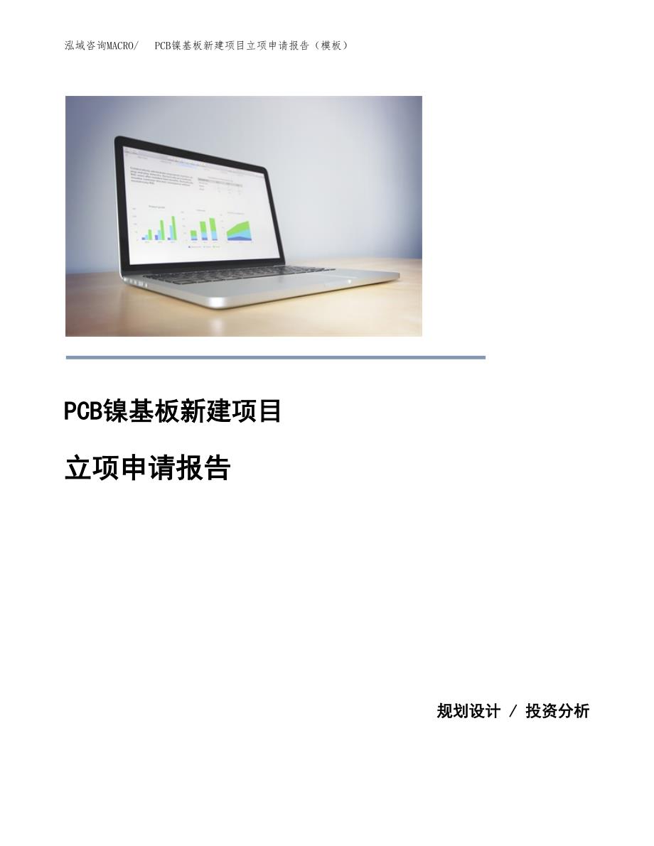 PCB镍基板新建项目立项申请报告（模板）_第1页