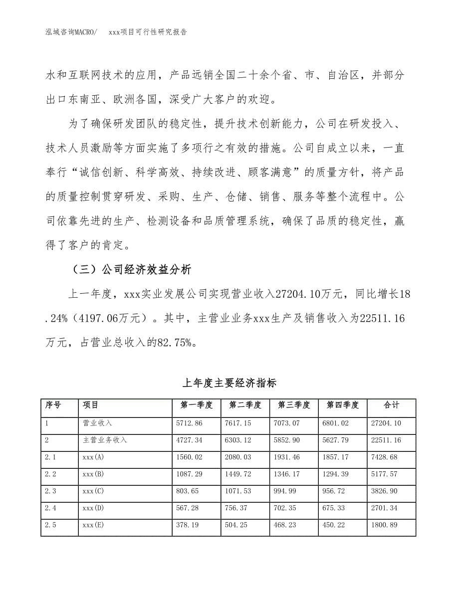 （模板参考）某工业园xxx项目可行性研究报告(投资5765.20万元，24亩）_第5页