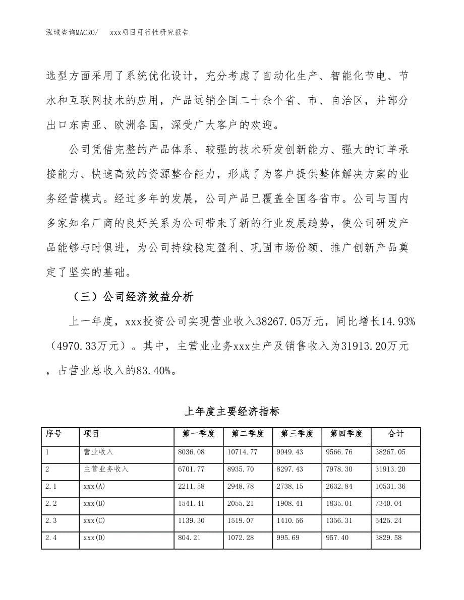 （模板参考）xxx县xx项目可行性研究报告(投资2716.09万元，13亩）_第5页