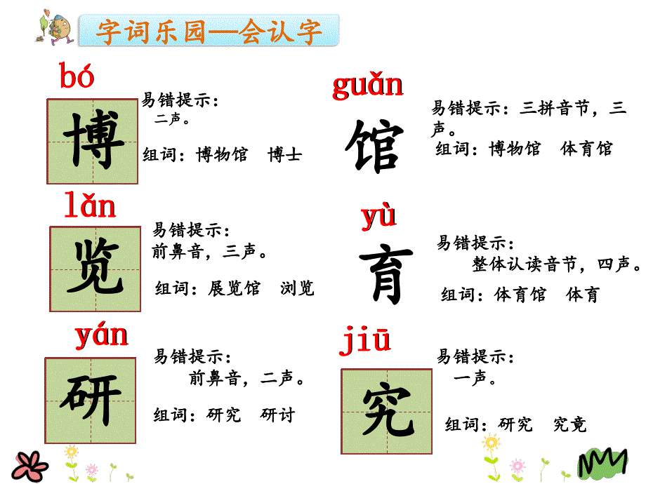 部编本二年级下册语文园地六_第4页