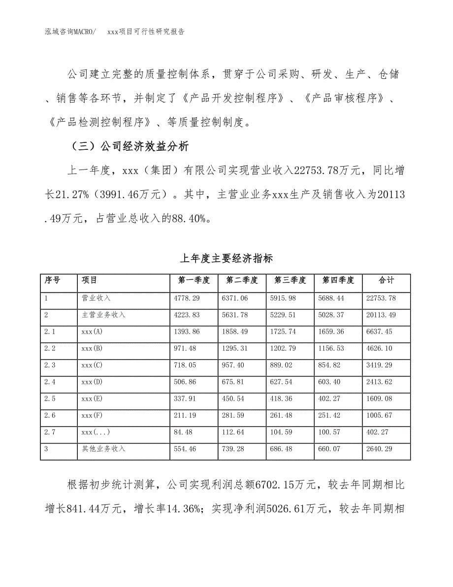 （模板参考）xx工业园区xxx项目可行性研究报告(投资3484.17万元，14亩）_第5页