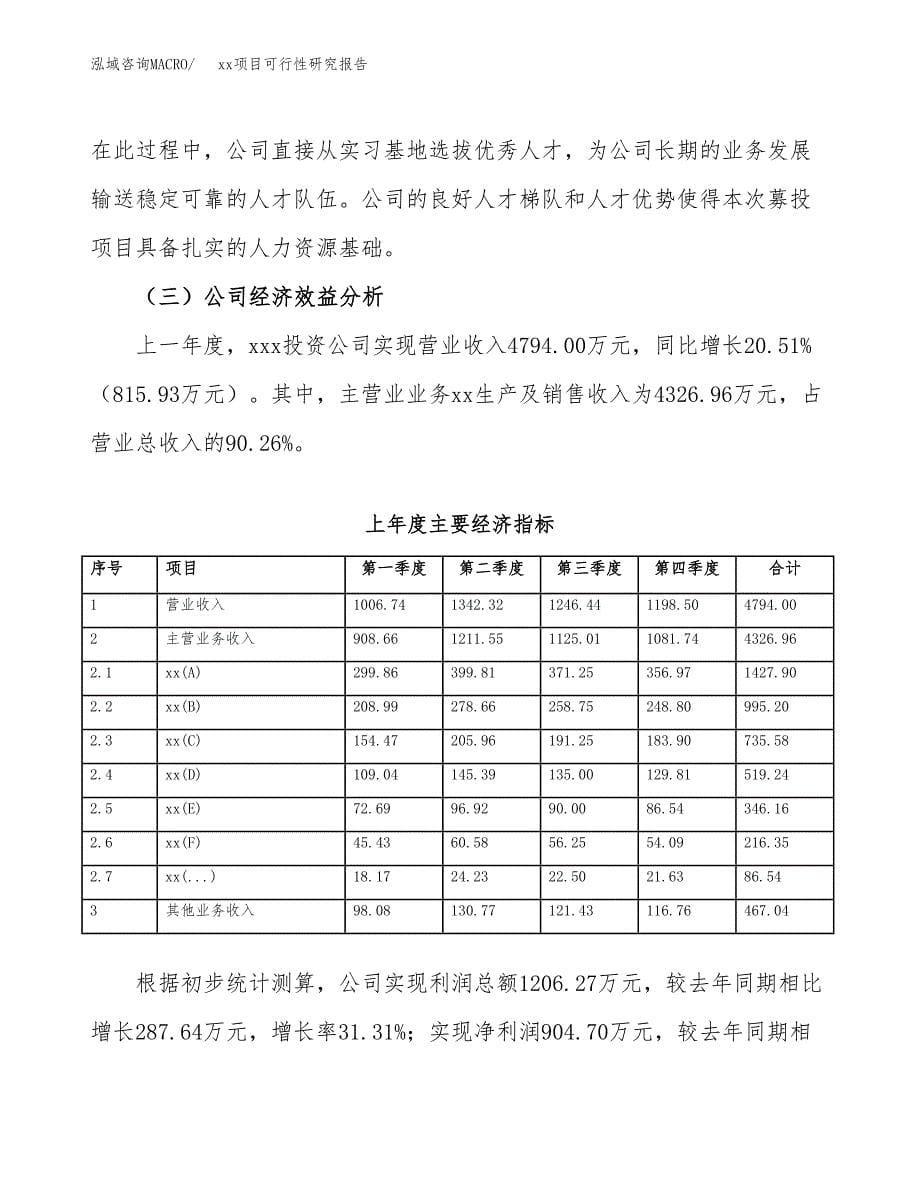 （模板参考）某市xxx项目可行性研究报告(投资13010.99万元，53亩）_第5页