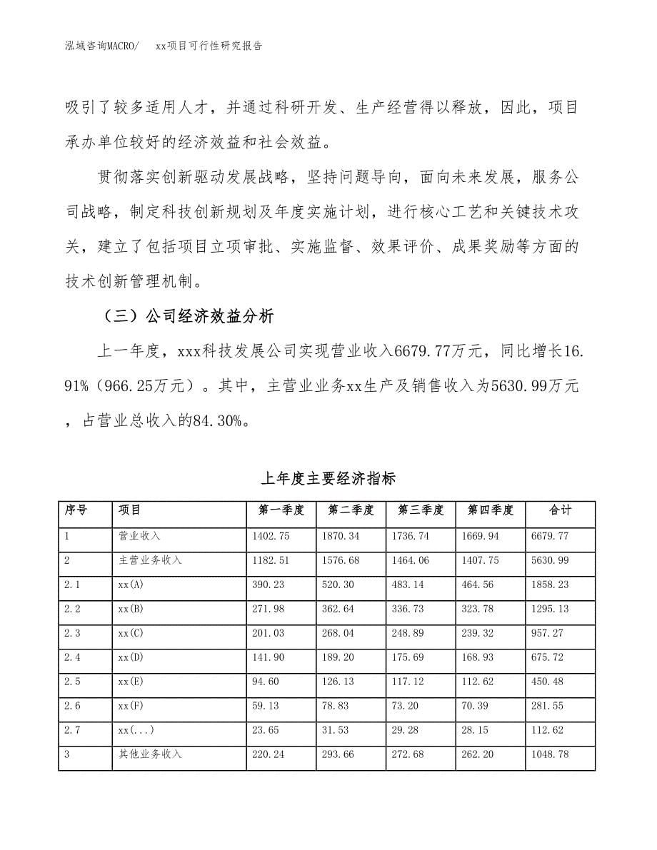 （模板参考）xxx工业园区xxx项目可行性研究报告(投资3713.23万元，14亩）_第5页