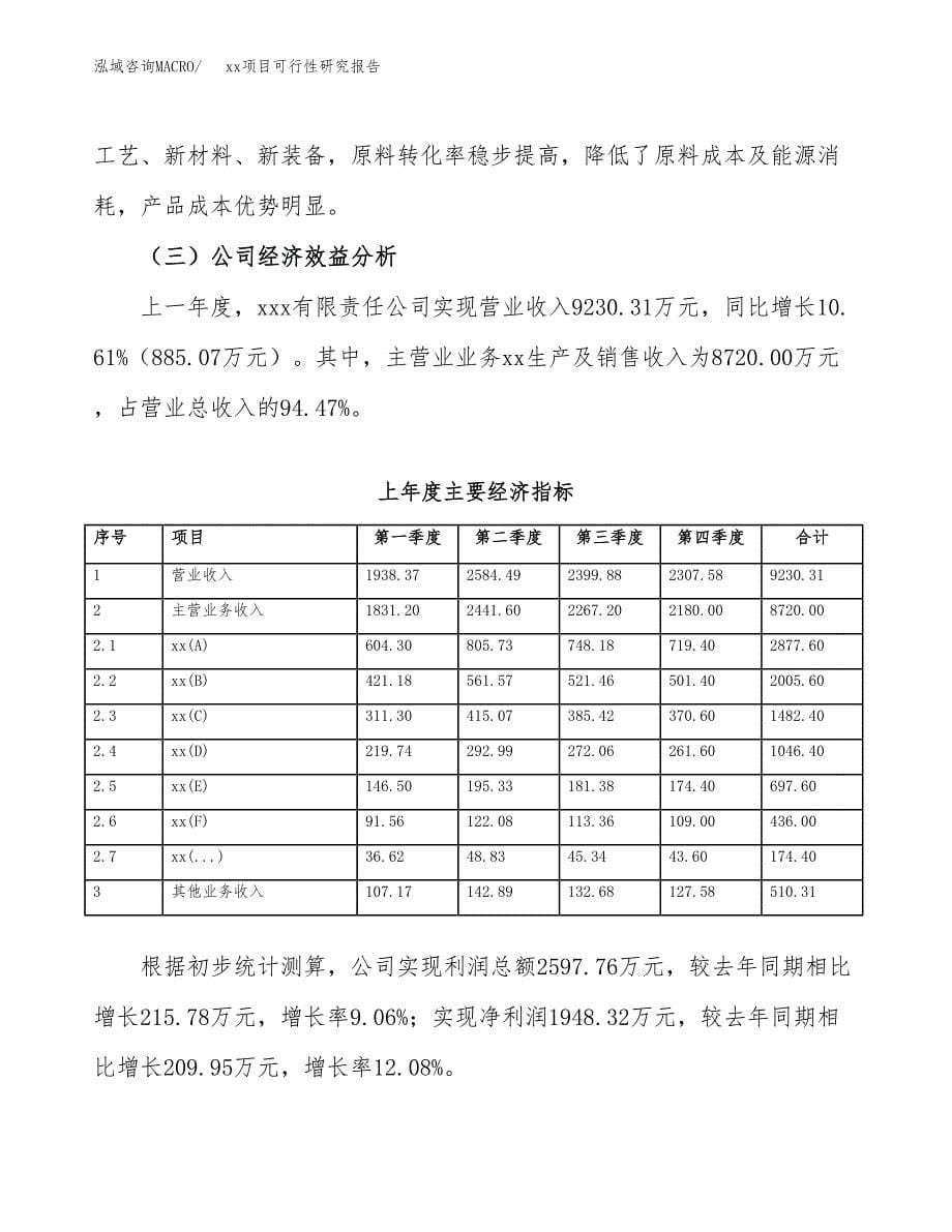 （模板参考）某工业园xxx项目可行性研究报告(投资4915.05万元，22亩）_第5页