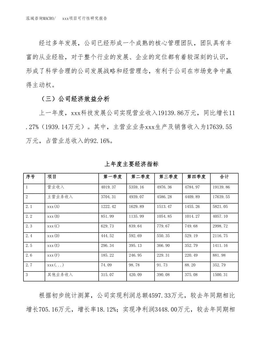 （模板参考）某某工业园区xxx项目可行性研究报告(投资13329.33万元，51亩）_第5页