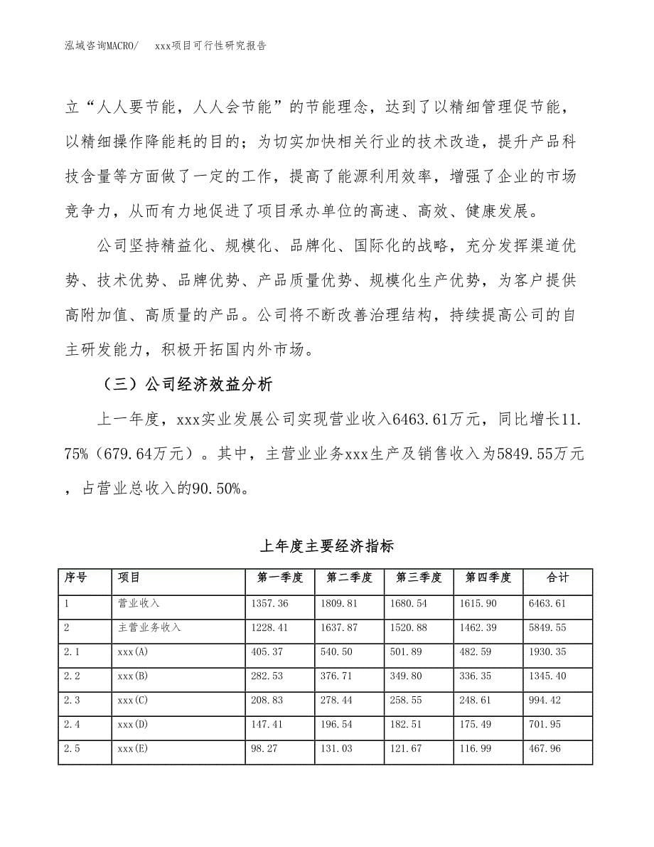 （模板参考）xx产业园xx项目可行性研究报告(投资11105.87万元，52亩）_第5页