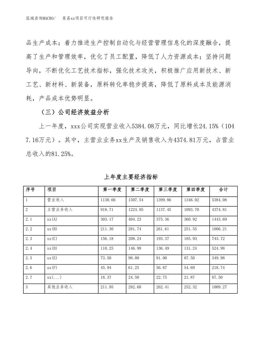 （模板参考）xx工业园区xxx项目可行性研究报告(投资9023.65万元，36亩）_第5页