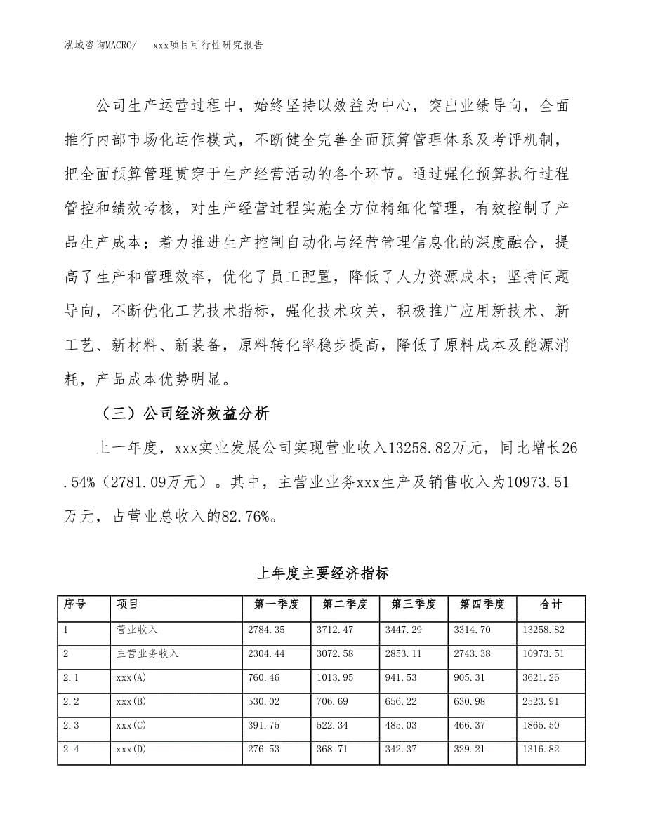 （模板参考）xxx工业园xxx项目可行性研究报告(投资8749.31万元，32亩）_第5页