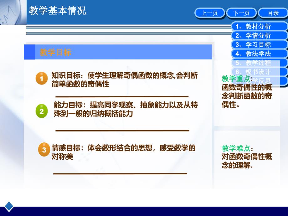 函数的奇偶性创新杯说课大赛国赛说课课件_第4页