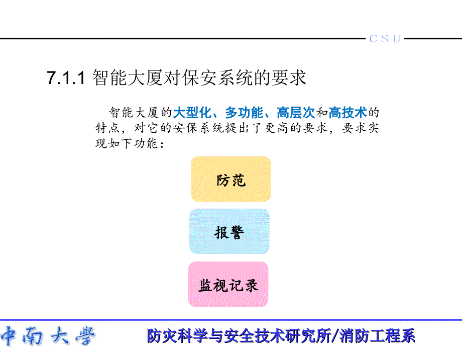 智能建筑概论 赵望达智能建筑概论 第7章_第3页