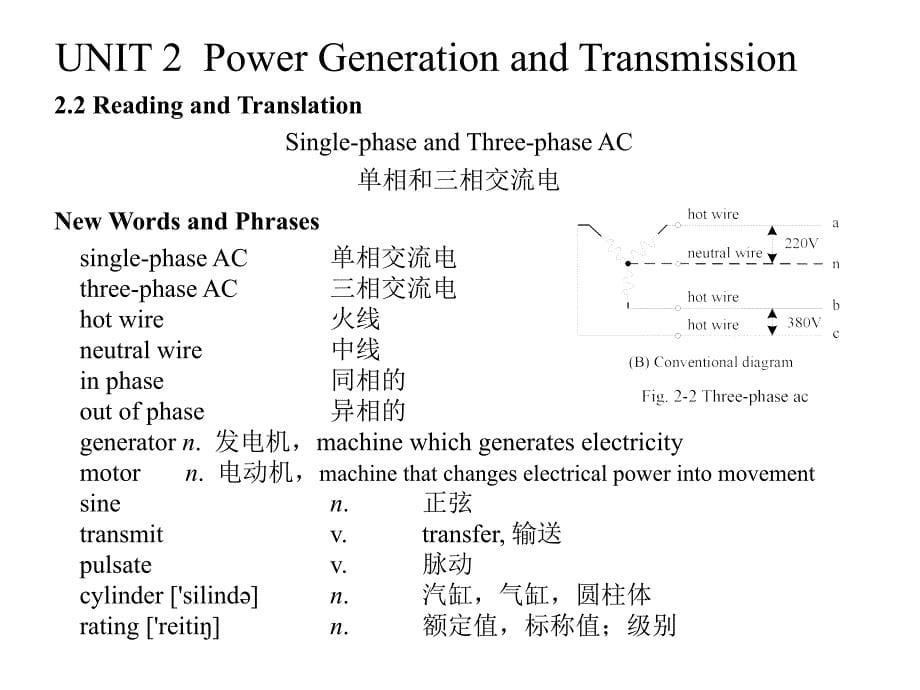 测控技术与仪器专业英语 张凤登UNIT-2.Power Generation and Transmission_第5页