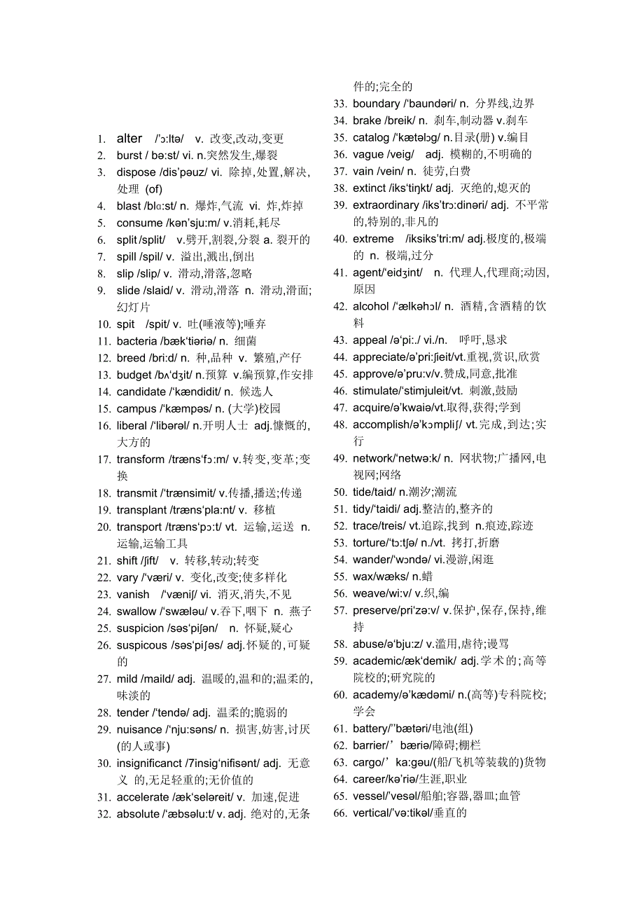 2010年大学英语四级备考资料下载汇总含700高频词汇(带84465168_第1页