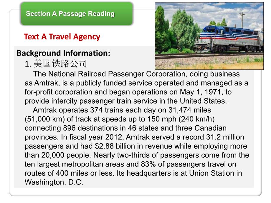 旅游英语 高职语言文化类Unit 6 Transportation_第4页