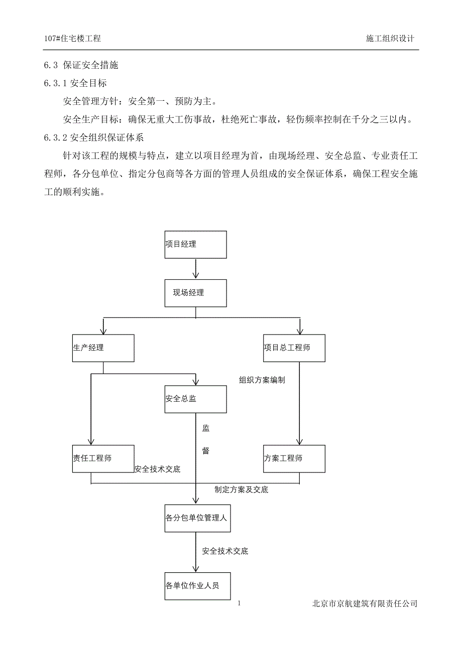 107#住宅楼工程施工组织设计_第1页