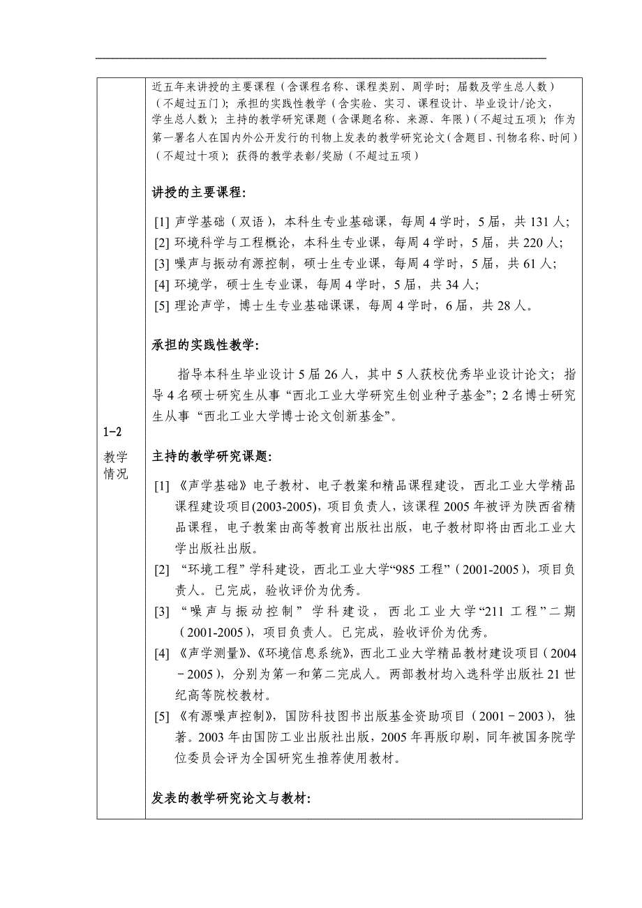 2008年度“陕西精品课程”申报表_第3页