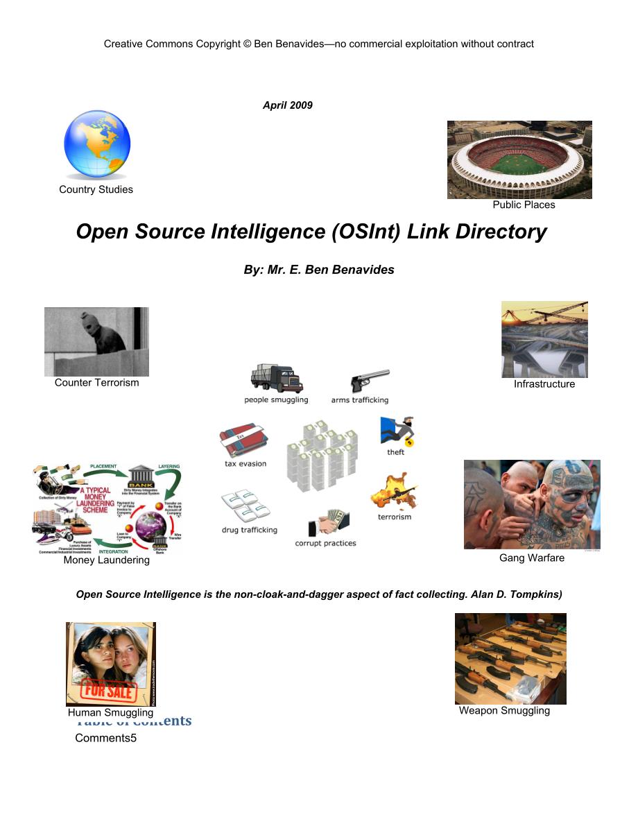 benavides_online_osint_quick_reference_handbook_new_table_of_contents_第1页