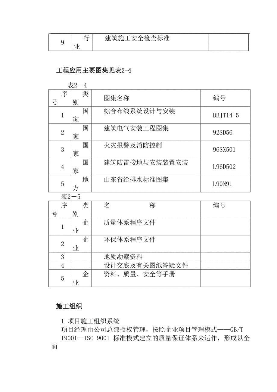 35济南市房产大厦施工组织设计_第5页