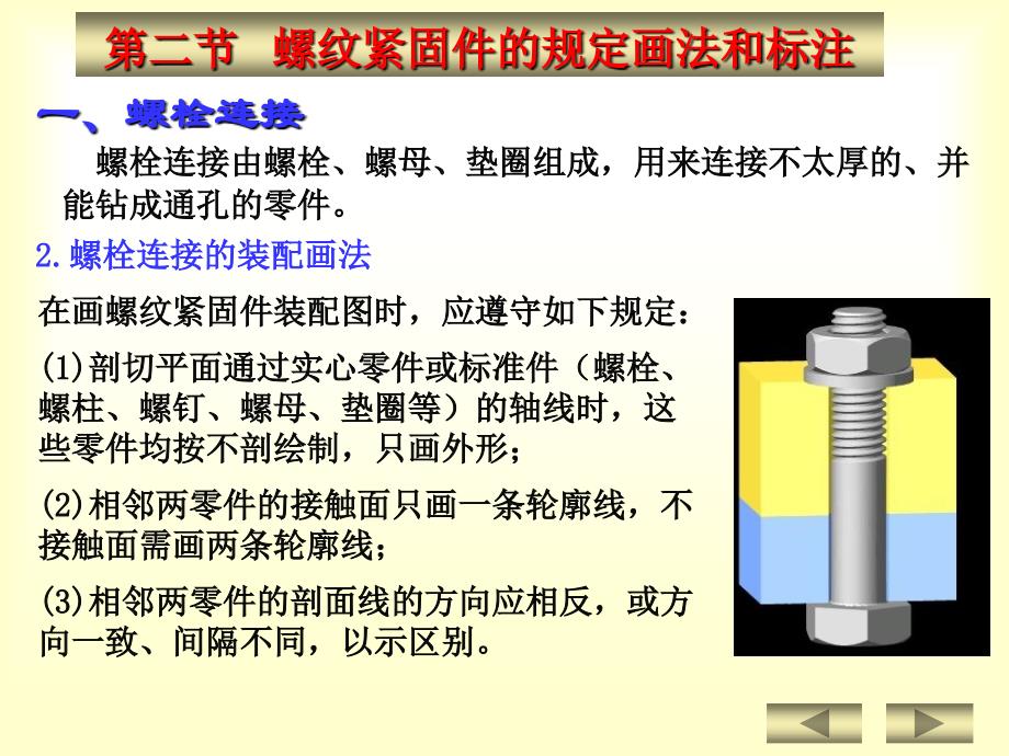 机械制图 教学课件 ppt 作者 马希青 等 第七章 标准件2_第3页