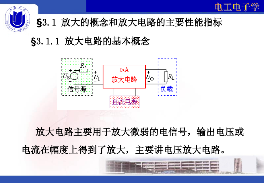电工电子学 教学课件 ppt 作者 林小玲 第3章 基本放大电路（上）_第4页