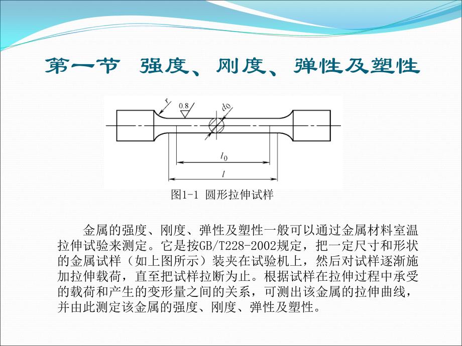 机械工程材料 第3版  教学课件 ppt 作者 王运炎课件 第一章 金属材料的力学性能_第2页