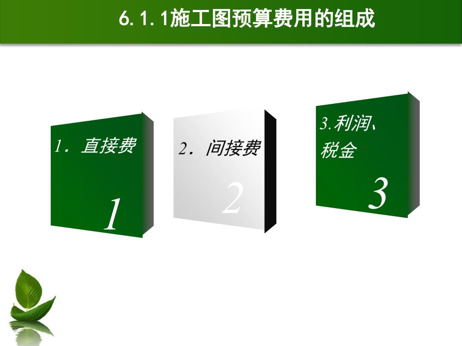 消防工程概预算 教学课件 ppt 作者 韩雪峰 第6章 施工图预算基本知识_第4页