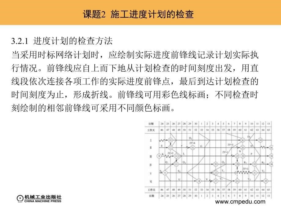 施工项目管理 第2版 教学课件 ppt 作者 金忠盛 单元3  施工项目进度控制_第5页