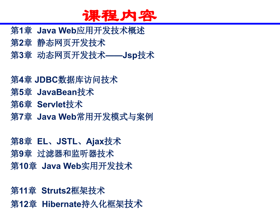 Java Web应用开发技术与案例教程 教学课件 ppt 作者 张继军 第1章_Java_Web应用开发技术_第2页