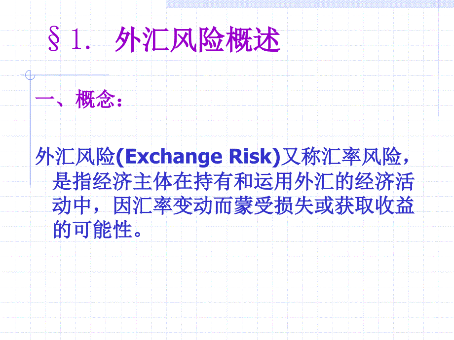 国际金融教程 教学课件 ppt 作者 侯高岚 cha9  外汇风险管理_第3页
