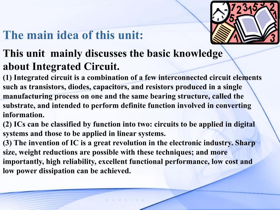 电子信息技术专业英语 教学课件 ppt 作者 丁宁_ Unit 3 Integrated Circuit_第3页