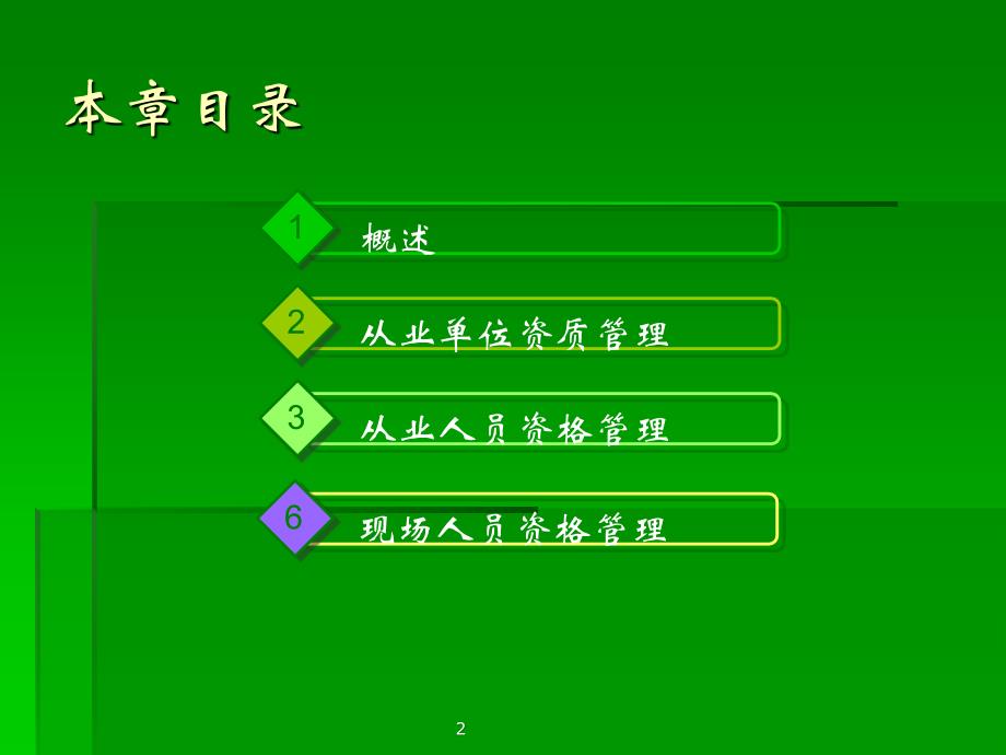 建设法规 教学课件 ppt 作者 张健为行政管理法规 工程建设从业资格法规-_第2页