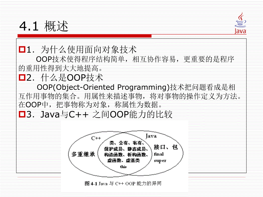 Java程序设计与应用开发 教学课件 ppt 作者 孙燮华 第4章 Java面向对象特性_第2页