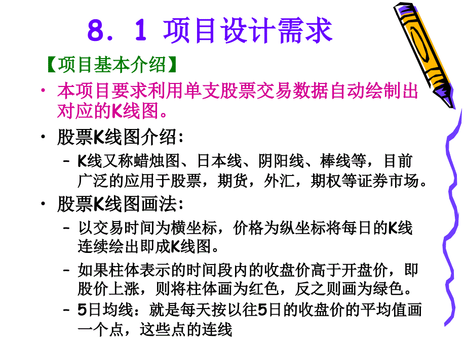 Java程序设计项目教程 教学课件 ppt 作者 张群哲 课件 第8章绘制股市K线图_第2页