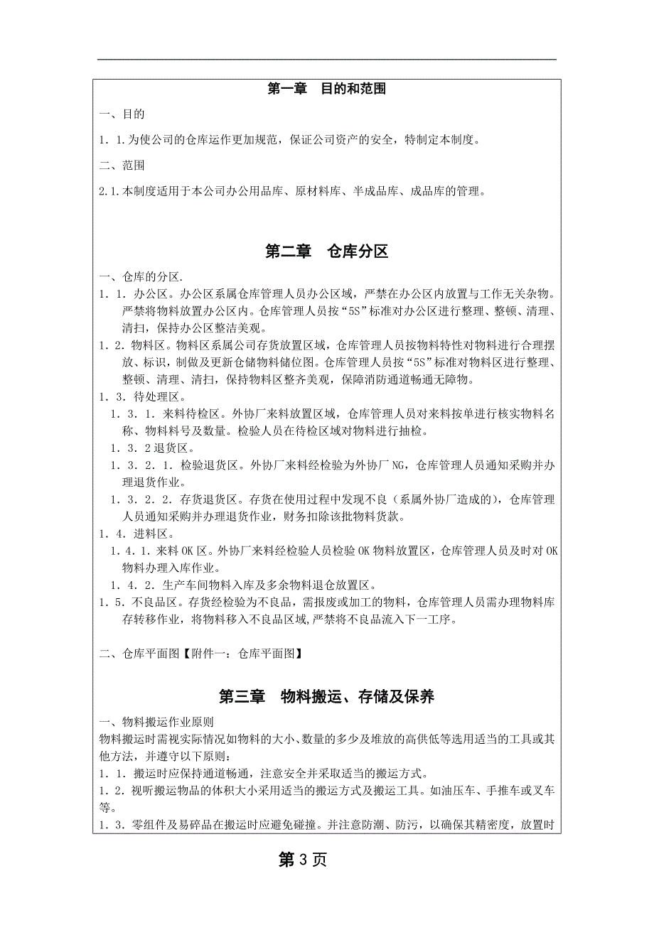 仓库管理制度(最新整理by阿拉蕾)_第3页