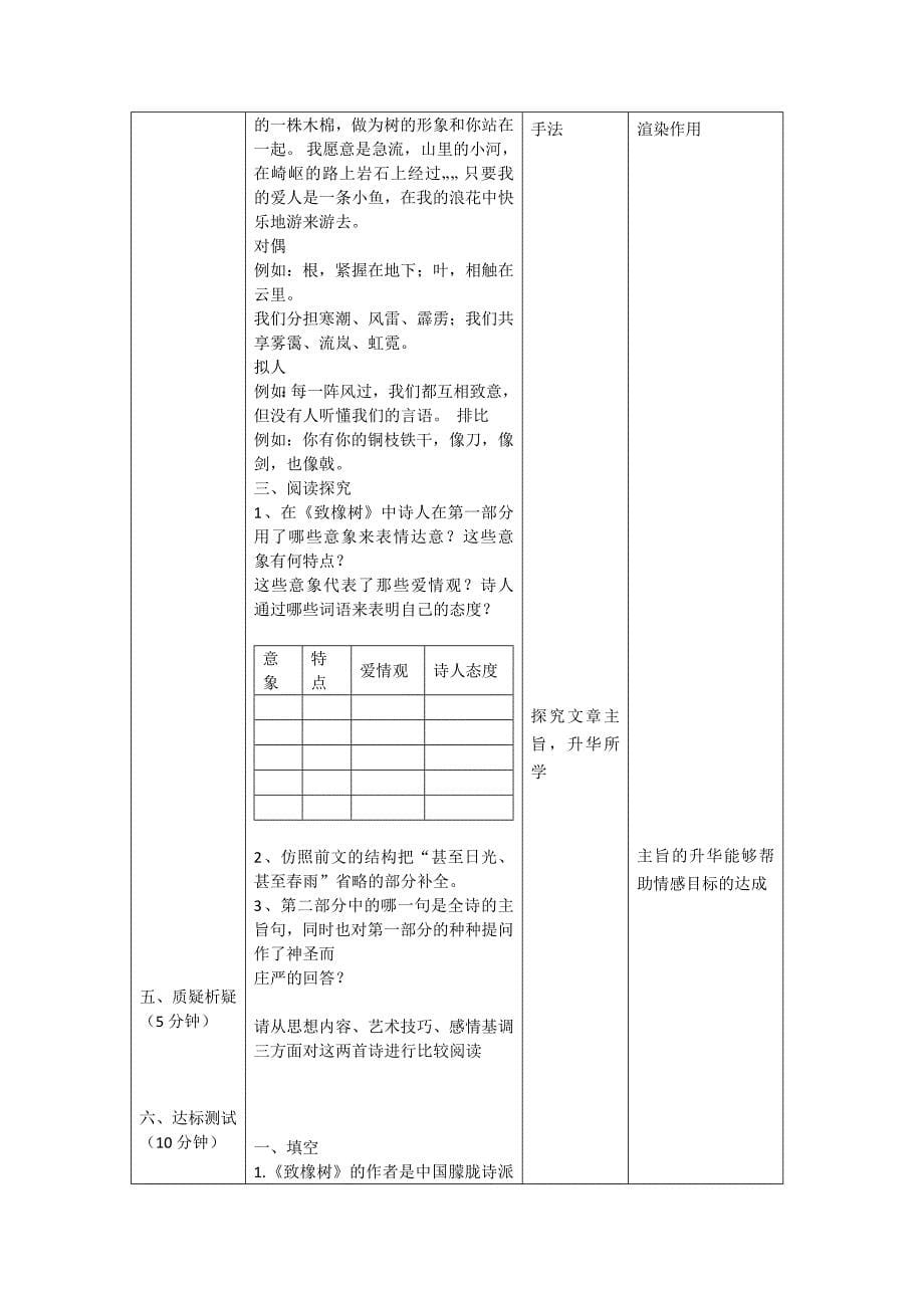 爱情诗二首教学设计 (1)_第5页