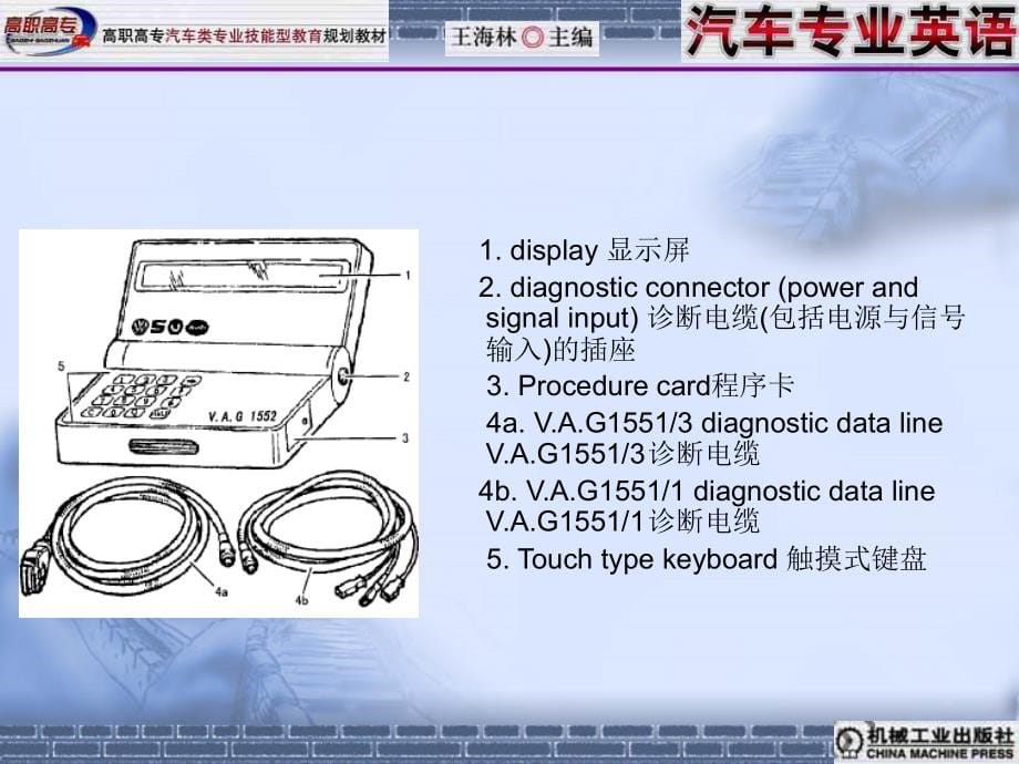 汽车专业英语 教学课件 ppt 作者 王海林 专业英语unit7_第5页