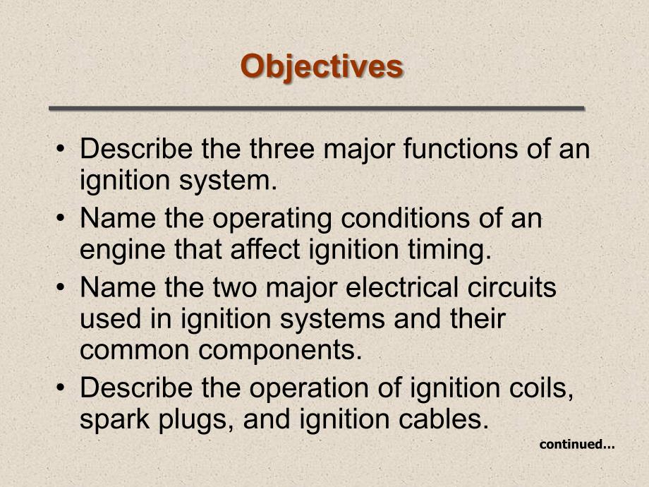 汽车专业实用英语 教学课件 ppt 作者 陈晟闽 04-ignition system_第2页