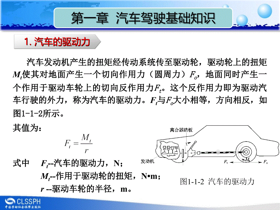 劳动出版社《汽车驾驶技术（第三版）》-A07-0071第一章 汽车驾驶的基本知识_第4页