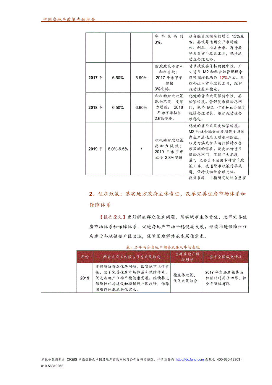 【研报】2019年政府工作报告解读：落实城市主体责任，稳步推进房地产税立法_第3页